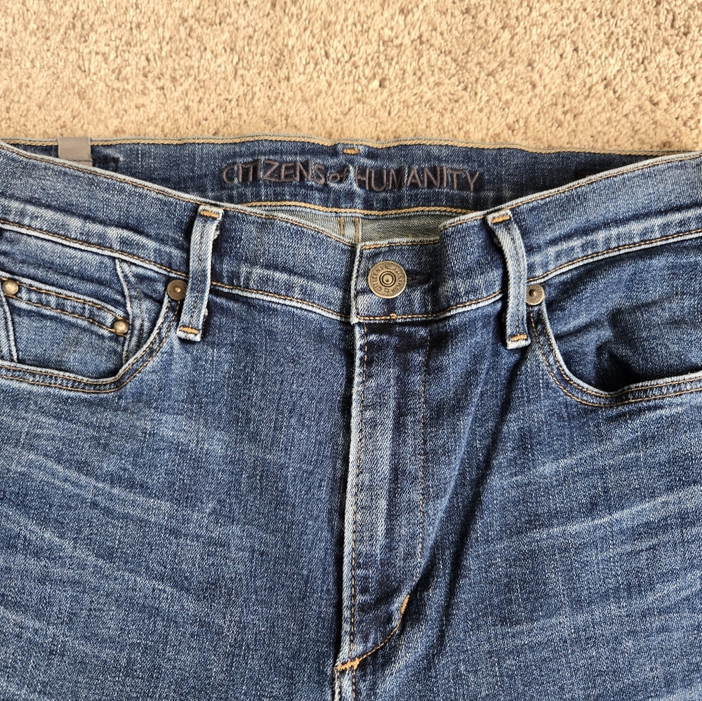 Citizens Of Humanity Women's Denim Jeans Straight Leg Size 31